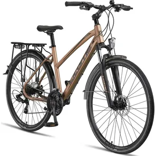 licorne bike gmbh Premium Touring 28 Zoll RH 0 cm Damen gold