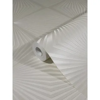 Glööckler Vliestapete Imperial Rauten Hellbeige