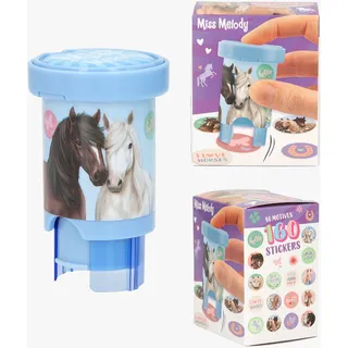 DEPESCHE Miss Melody Sticker Stamper mehrfarbig