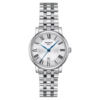 Damenuhr Tissot Carson Premium 30mm T122.210.11.033.00, Silber - Silber