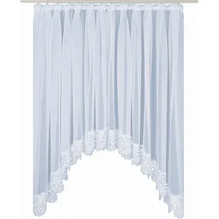 Wirth Elvira Gardine Bogen 300 x 125 cm weiß