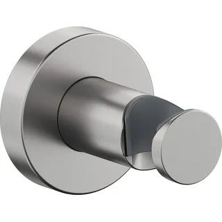 Duravit Brausehalter, Rosette rund, UV0620007070, Farbe: Edelstahl gebürstet