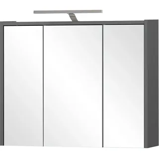 Schildmeyer Spiegelschrank Carlos, anthrazit 74,5 x 16 x 64 cm