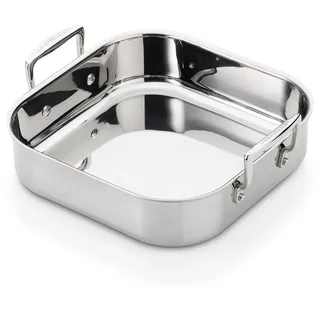 Le Creuset Bratreine, Auflaufform, Grau