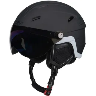 CMP WA-2 Ski Helmet With Visor nero - L