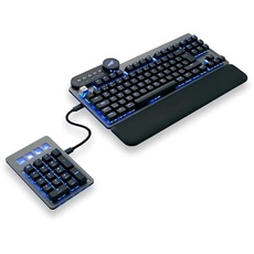 Bild von Everest Max Gunmetal Gray, LEDs RGB, MX BLUE, USB, DE (MG-EVK1G-CB1-DE)