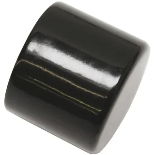 GARDINIA Gardinenstangen-Endstück Chicago 1-läufig Ø 20 mm Schwarz