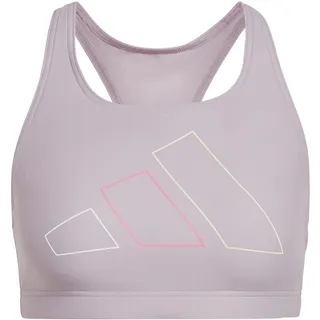 adidas Damen Big Bars Bikini Top Bikinioberteil, Preloved Fig, M