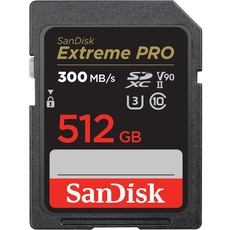 Bild von Extreme Pro SDHC/SDXC UHS-II U3 V90 512 GB R300/W260