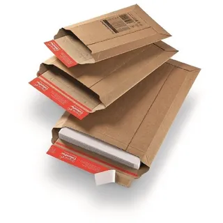 ColomPac® Colompac, Kartonversandtaschen braun, 20 St.