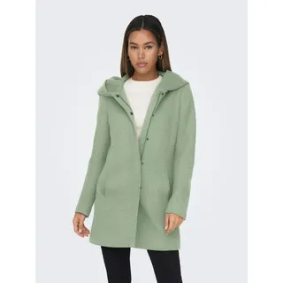 Only Langjacke »ONLSEDONA LIGHT COAT OTW NOOS« mit Kapuze in melierter Optik