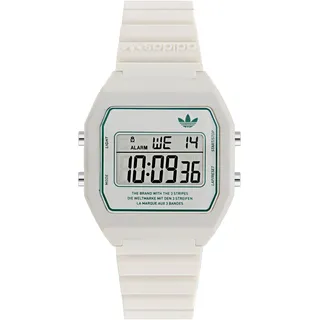 adidas Originals Digitaluhr »DIGITAL TWO« Armbanduhr, Quarzuhr, Damenuhr, Herrenuhr, weiß