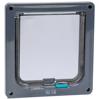 Karlie Katzenklappe, 2 Wege Freilauftür B: 19.2 cm H: 20 cm, anthrazit