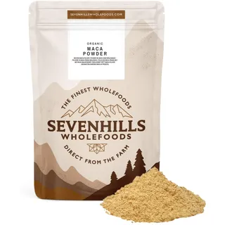 Sevenhills Wholefoods Roh Maca-Pulver Bio 200g - aus hochgelegenen Bio-Farmen in Peru