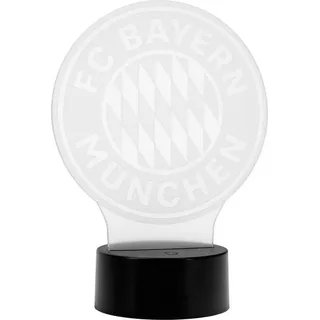 FC Bayern München LED-Logo | Nachtlicht | Lampe | Rot