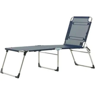 Fiam Sonnenliege 190 x 60 x 42 cm Blau