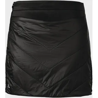 Sweatrock SCHÖFFEL "Hiking Ins Skirt Style Cascata WMS", Damen, Gr. 42, schwarz (9990, schwarz), Oberstoff: 100% Nylon; Oberstoff Seitenteile: 100% Polyester; Futter: 100% Polyester; Wattierung: 100% Polyester, Röcke Sweatrock