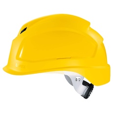 Bild Pheos B-S-WR Schutzhelm - Belüfteter Arbeitshelm für die Baustelle - Gelb