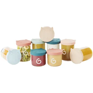 Babymoov ISY BOWLS transparent 6 x 250 ml + 3 x 120 ml