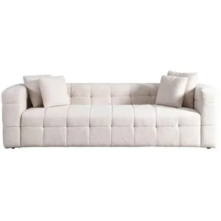 Home Deluxe Teddy Sofa COMO - Beige,