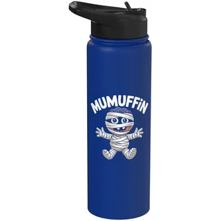 Mumuffin Muffin-Muffin-Monster-Design Stainless Steel Insulated Water Bottle