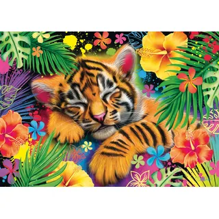Schmidt Spiele Tiger-Welpe: Puzzles Standard 1000 Teile