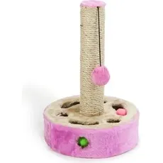 Beeztees BZ HIDE+SEEK KRATZBAUM GOTCHA (40 cm, beige rosa), Katzenbaum