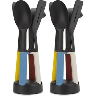 Joseph Joseph Elevate Slim Utensilien-Set, 4-teilig, mehrfarbig, Einheitsgröße, 10542 (Packung mit 2)