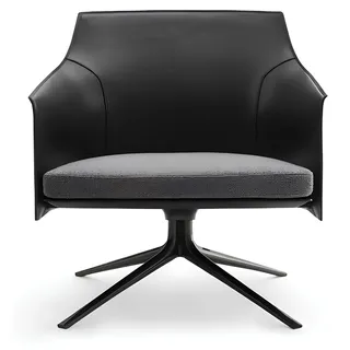 Design Dreh Stuhl Relax Leder Sessel Lounge Fernseh Büro Kanlzei Wartezimmer