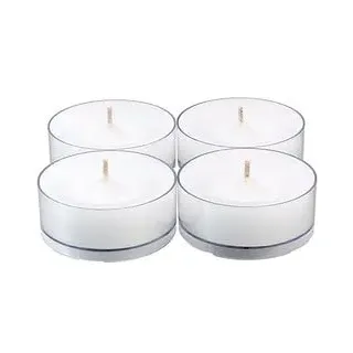 PartyLite Iced Snowberries Maxi-Kerzen für Eisfrüchte, 4 Stück, Granatapfel, Pfirsich