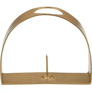 Kerzenhalter Gold 8 cm x 2,5 cm x 6,5 cm