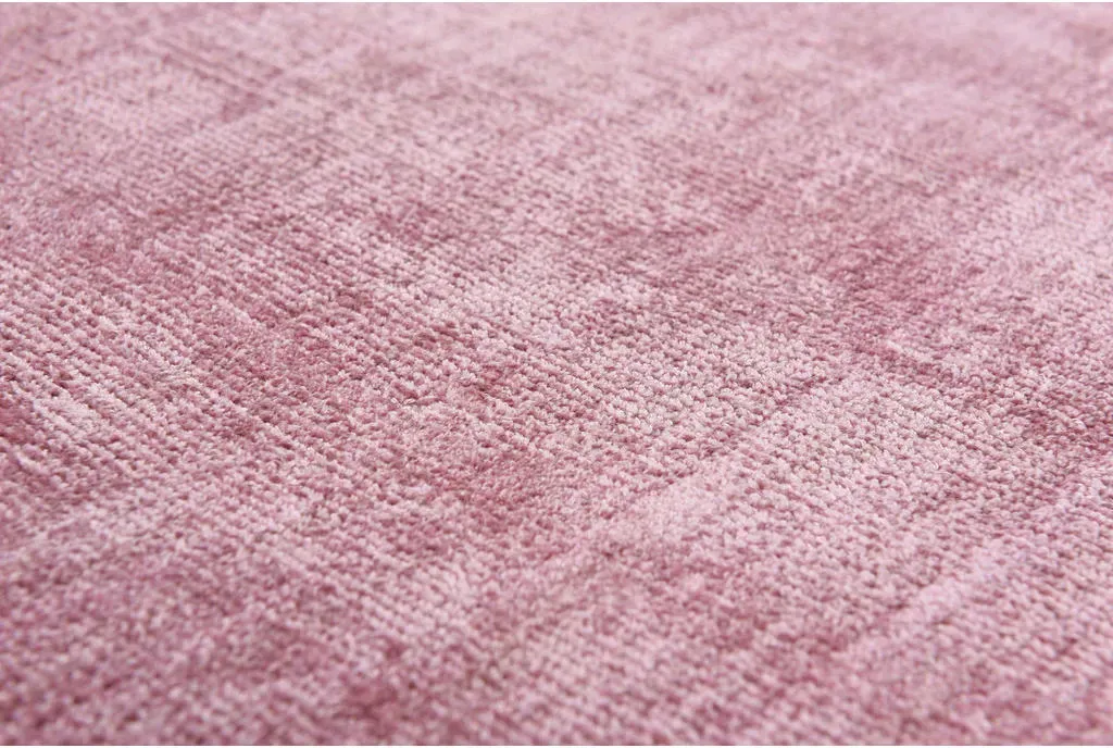 Bild von Shine uni Kurzflorteppich 50 x 80 rosa