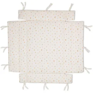 fillikid Laufgittereinlage "Jersey, Rainbow beige", rainbow beige