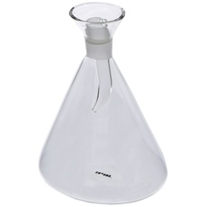 Ibili Speiseölflasche 500 ml aus Glas/Edelstahl, transparent/silber, 1/2L