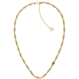 Tommy Hilfiger Gliederhalskette Damen Gelbgold