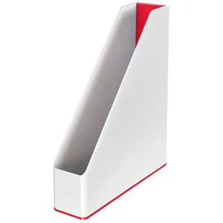 Leitz WOW Stehsammler Duo Colour, Rot,