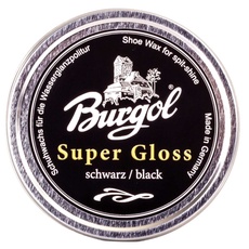 Burgol Super GLOSS Spiegel Glanz 75 ml Blechdose: Farbe: Schwarz