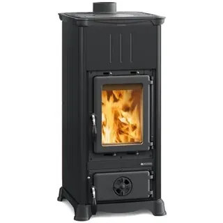 La Nordica-Extraflame Holzofen NORDICA Emilian Steel - Schwarz