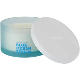 Butlers Duftkerze Mellow Mood Blue Ocean Soul , Pastellblau , Paraffin , 6 cm , Dekoration, Kerzen & Kerzenhalter, Duftkerzen