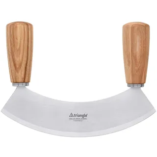 triangle 86 221 18 04_E Wiegemesser Soul 17,5 cm Kernesche Made in Solingen/Germany gehärtet professionelle Qualität Kräutermesser