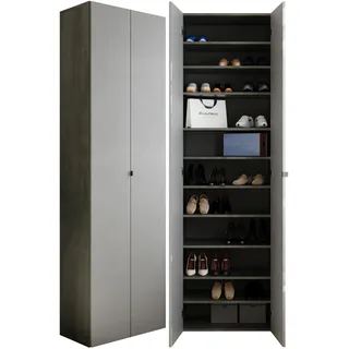 INOSIGN Pratiko 63 x 212 x 0 cm 11 Ebenen grau