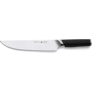 Paul Wirths CERASTEEL Fleischmesser | Bruchfeste & extrem scharfe Klinge aus Keramik & Edelstahl | Klingenlänge: 20 cm | Keramik Messer mit Glasfaser-Griff ergonomisch | Filetiermesser Fisch