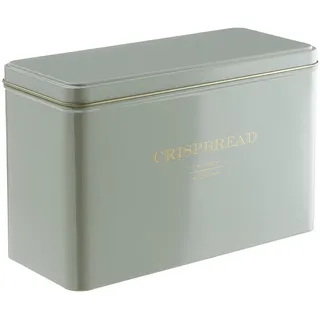 Butlers Knäckebrot (6er Set) Tin Tin , Grau , Metall , 9x13x21 cm , Küchenzubehör, Vorratsbehälter, Vorratsdosen