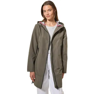 CECIL Damen B101030 Baumwoll-Mantel, golden Khaki, S