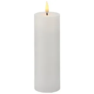 LED-Echtwachskerzen Sille Exclusive Sirius weiß, 15 cm