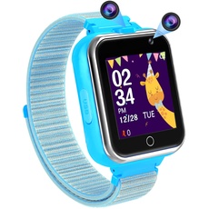 Bild Smartwatch Kinder Telefon, 1.54'' 24 Spiele Schrittzähler MP3 Musik Kamera Taschenlampe 3-14 Jahre Junge Mädchen Uhr Geschenk