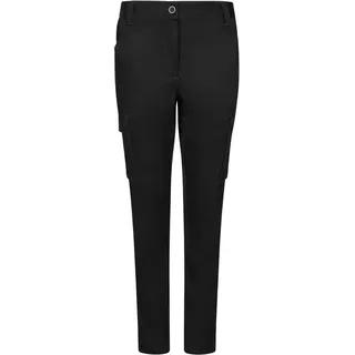 VELILLA 103002SW Damen Stretchhose mit Mehreren Taschen, Schwarz, Größe 44, Schwarz, 44