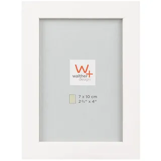 walther + design Peppers Bilderrahmen Holz weiß 7x10 cm 2er Set