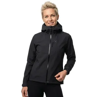 Haglöfs Front Proof II Regenjacke Damen True Black M