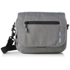KLICKfix Unisex – Erwachsene Farradtasche Smart Bag Touch Grau, One Size